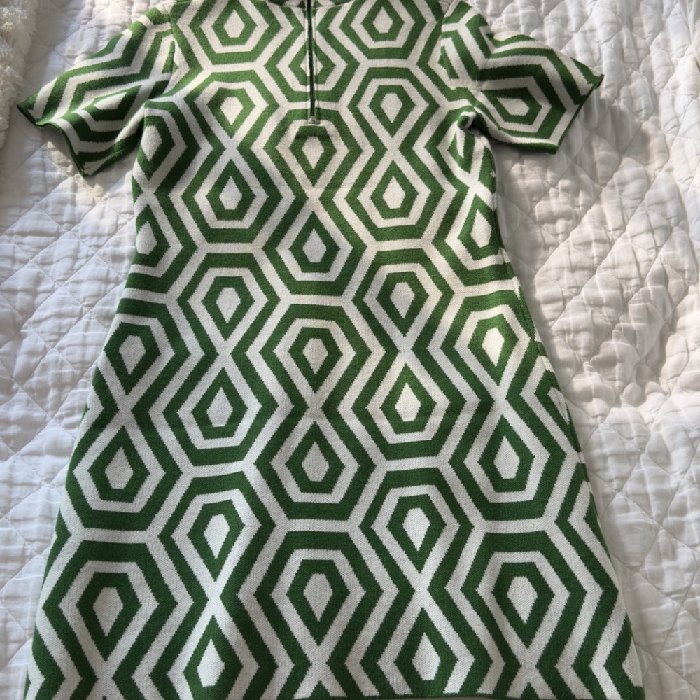 Use once- Maeve Nina Short Sleeved Mock Neck Mini Dress - Picture 6 of 6